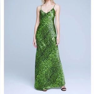 ❌SOLD OUT❌ L'AGENCE  Serita Bias-Cut Silk Slip Dress